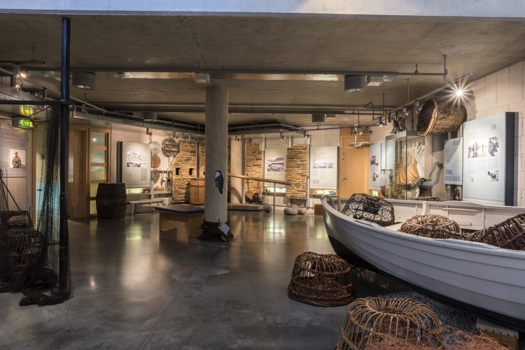 The Cornish Quayside gallery at The National Maritime Museum Cornwall in Falmouth. Credit: Paul Abbitt