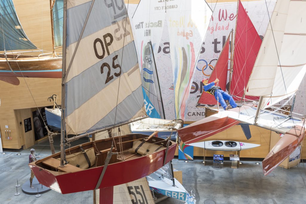 Flotilla at The National Maritime Museum Cornwall in Falmouth