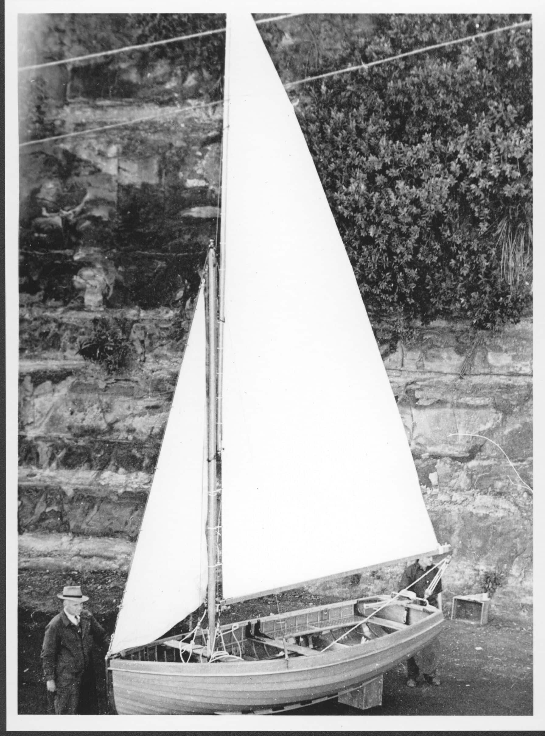 rnsa 14 ft dinghy – bae0029 national maritime museum